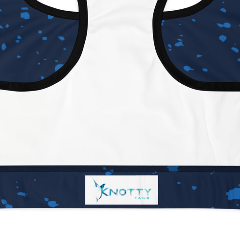 Blue MahiMahi Padded Sports Bra